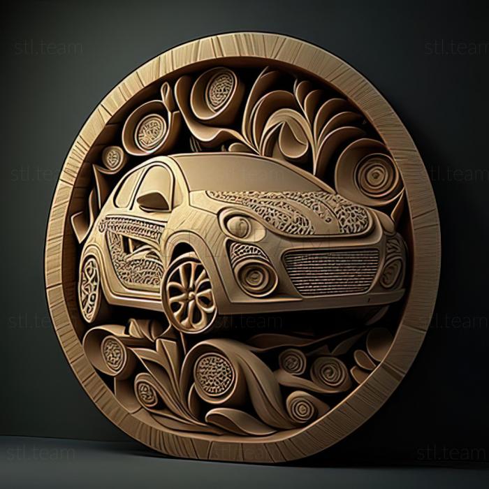 3D model Fiat Grande Punto (STL)